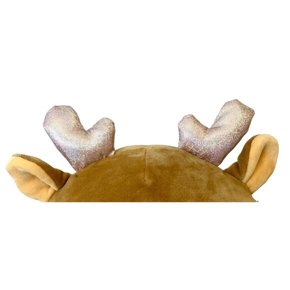 NEW Large Animal Adventure Squeeze w/Love XTRA PUFF Reindeer Glittery Plush-15" - Picture 14 of 16